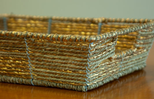 Woven with detail baskets