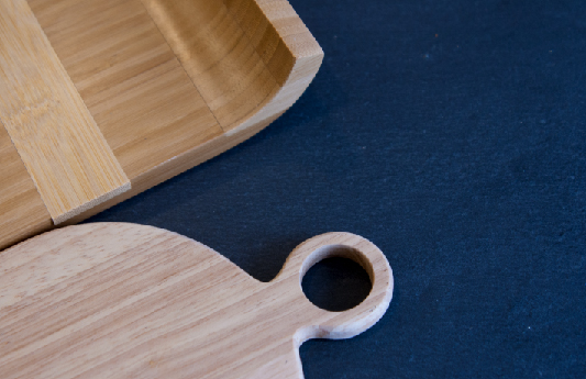 Custom shape chopping board